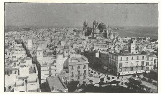 Panoramabillede af Cadiz